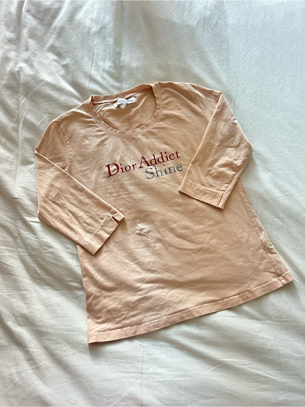Christian Dior Quarter Sleeve Tee